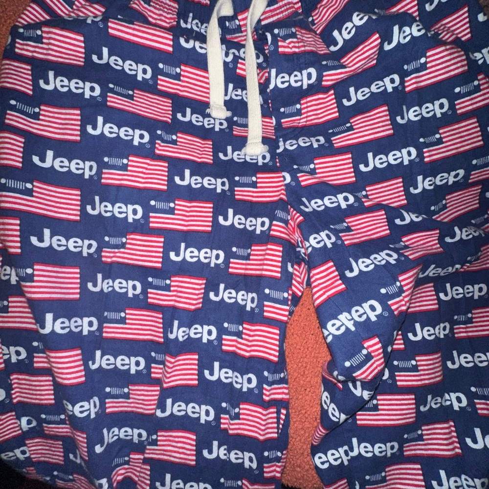 Jeep American Flag Pajama lounge pants size medium